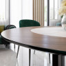 ROTOR 160 круглый стол со столешницей из керамики