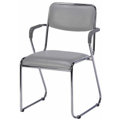 Недорогие конференц-кресла. EVERPROF FIX PLUS серый Конференц-кресло