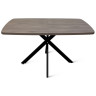 TWIST 120 раздвижной кухонный стол в стиле лофт, max длина 160 см