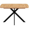 TWIST 120 раздвижной кухонный стол в стиле лофт, max длина 160 см