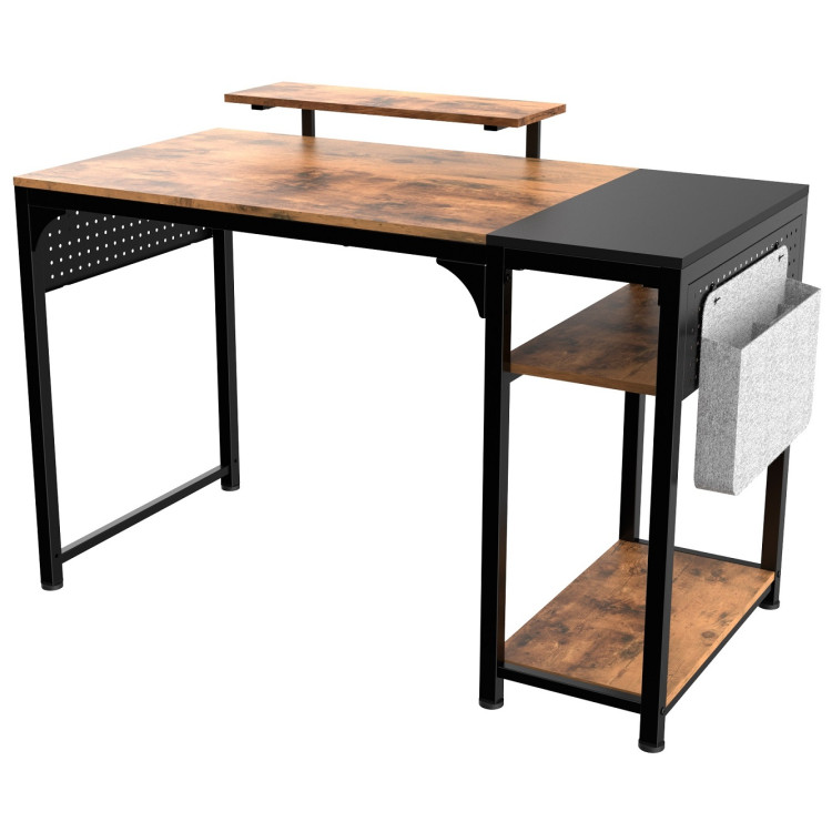 Игровые столы Стол письменный (для компьютера) EUREKA ZX-SS120B-RBB, Brown