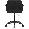 Офисные кресла Офисное кресло для персонала DOBRIN TERRY BLACK, черный велюр (MJ9-101)