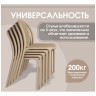 Пластиковые стулья Sheffilton SHT-S172 Капучино ral 1019