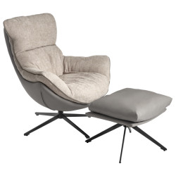 HUG комплект светло-серый Лаунж-кресло