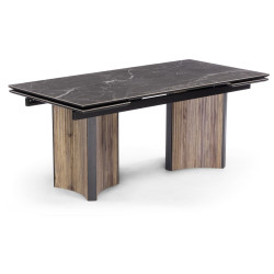 Саливан 180x90 nero marquina / дуб бомонд лофт