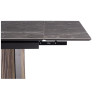 Керамические столы Саливан 180x90 nero marquina / дуб бомонд лофт