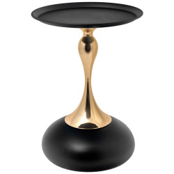 Кофейный столик Angel 40x55см, чёрный, металл Кофейный столик