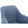 MODY стул-кресло на металлических ножках, обивка ткань