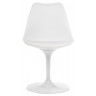 Стулья на металлокаркасе Tulip white