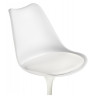 Стулья на металлокаркасе Tulip white