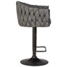 Полубарные стулья Стул барный DOBRIN LEON, графитовая ткань (LAR-275-21)