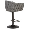 Полубарные стулья Стул барный DOBRIN LEON, графитовая ткань (LAR-275-21)