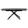 Керамические столы Стол RIVOLI 140 MATT BLACK MARBLE SOLID CERAMIC / BLACK, ®DISAUR