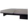 Керамические столы Стол RIVOLI 140 MATT BLACK MARBLE SOLID CERAMIC / BLACK, ®DISAUR