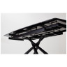 Керамические столы Стол RIVOLI 140 MATT BLACK MARBLE SOLID CERAMIC / BLACK, ®DISAUR