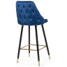 ARCHI барный стул на металлических ножках с латунными накладками