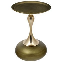 Кофейный столик Angel 40x55см, латунь, металл Кофейный столик