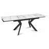 BRIDGE (140+40+40) стол обеденный с раскладной керамической столешницей