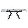 BRIDGE (140+40+40) стол обеденный с раскладной керамической столешницей