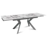 BRIDGE (140+40+40) стол обеденный с раскладной керамической столешницей