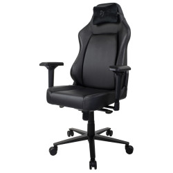 Компьютерное кресло (для геймеров) Arozzi Primo PU - Black - Black logo Геймерское кресло