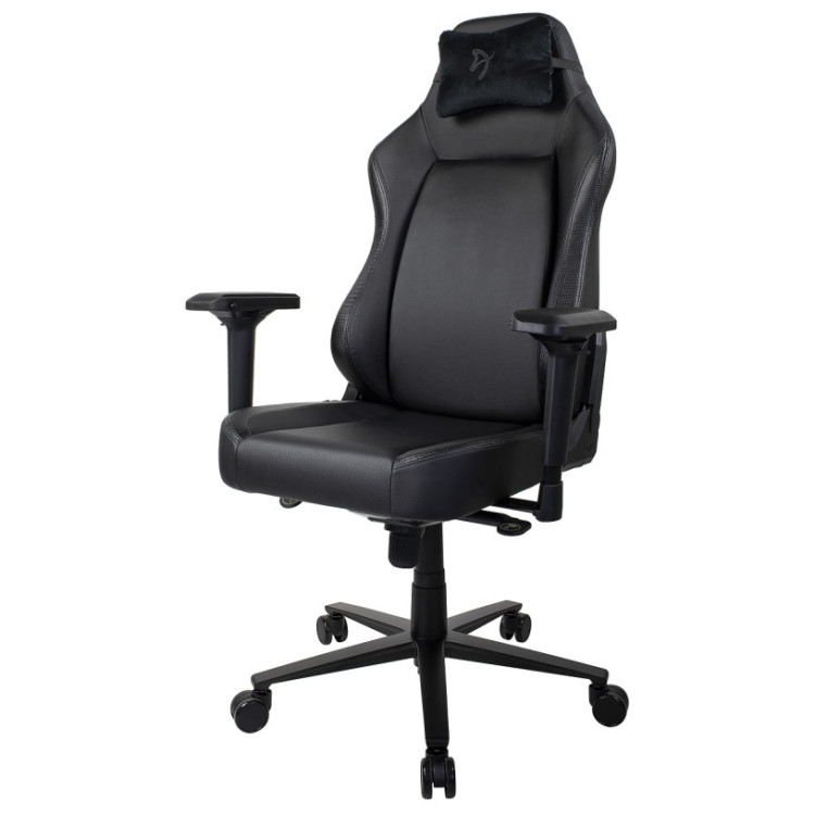 Геймерские кресла Компьютерное кресло (для геймеров) Arozzi Primo PU - Black - Black logo