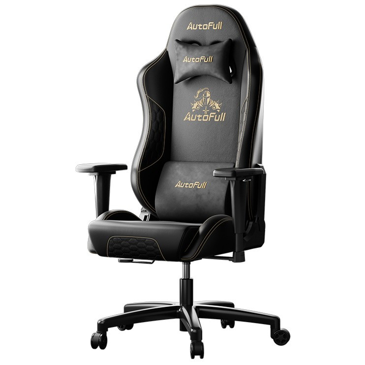 Игровые кресла Премиум игровое кресло Autofull серия C3 PRO, AF903BS, с поддержкой для ног, черный