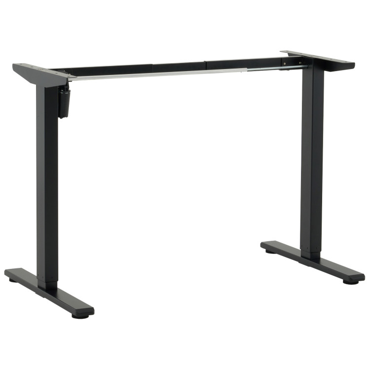 Компьютерные столы Подстолье для стола с электроприводом и регулировкой высоты, 1 мотор, память 3 уровня высоты, черный