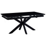 Керамические столы Стол керамический VENECJA Shashi black 160-240*90, каркас черный