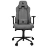 Компьютерное кресло для геймеров AROZZI VERNAZZA с тканевой обивкой серого цвета