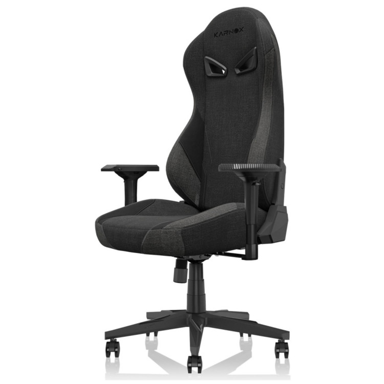 KARNOX HUNTER игроваое кресло с обивкой тканью Rover Edition, тёмно-серый