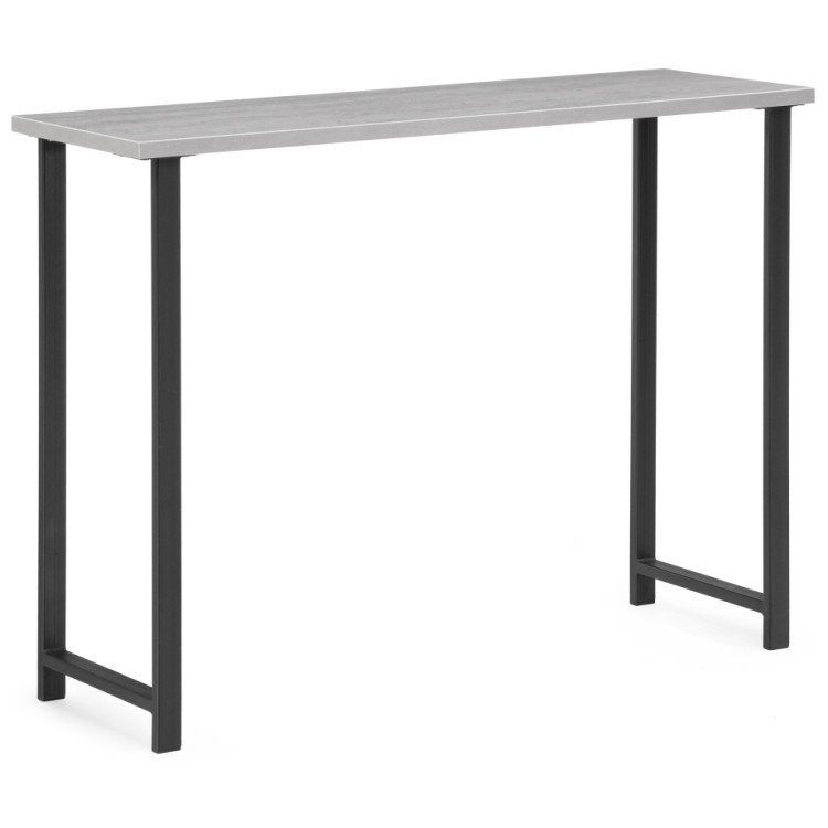 ДИЛАН ЛОФТ 120х40 барная стойка с ламинированной столешницей, цвет бетон светлый