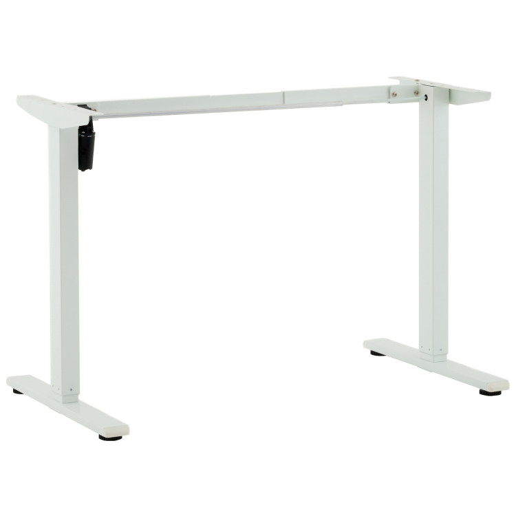 Компьютерные столы Подстолье для стола с электроприводом и регулировкой высоты, 1 мотор, память 3 уровня высоты, белый