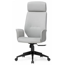 LEO light gray / dark gray Кресло руководителя