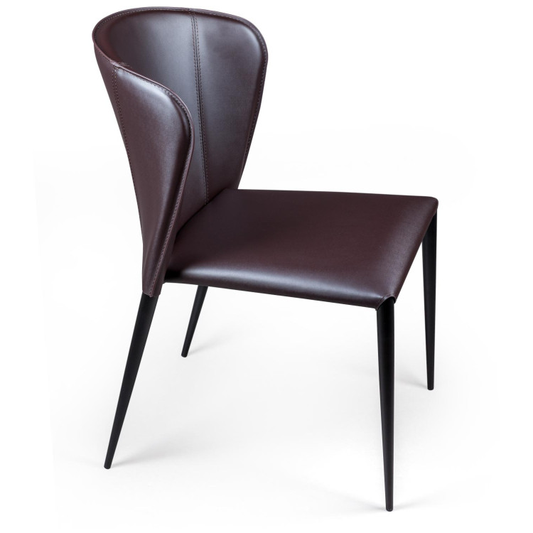 Стулья Стул Albert, кожа коричневый