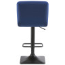 DOBRIN DOMINIC регулируемый барный стул с велюровой обивкой