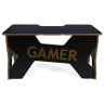 Игровой компьютерный стол GENERIC COMFORT GAMER2 черный / коричневый