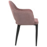 Стулья на металлокаркасе Vener light purple / black