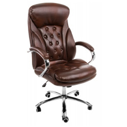 Дорогое офисное кресло . Rich коричневое Кресло офисное