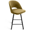 Барный стул ВЕГА БАР с разными вариантами обивки на металлическом каркасе