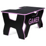 Игровой компьютерный стол GENERIC COMFORT GAMER2 черный / розовый
