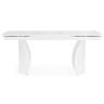 ГОТЛАНД 180 стол с керамической столешницей, цвет белый мрамор (statuario titan gloss)