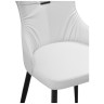 Стулья на металлокаркасе Neli white / black