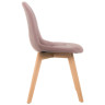 Стулья Filip light purple / wood