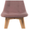 Стулья Filip light purple / wood