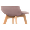 Стулья Filip light purple / wood