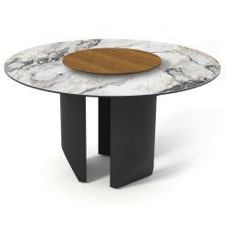 КОЛИЗЕЙ D140  керамический обеденный стол