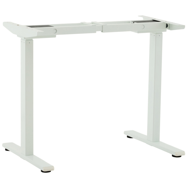 Компьютерные столы Подстолье для стола с электроприводом и регулировкой высоты, 2 мотора, память 3 уровня высоты, белый