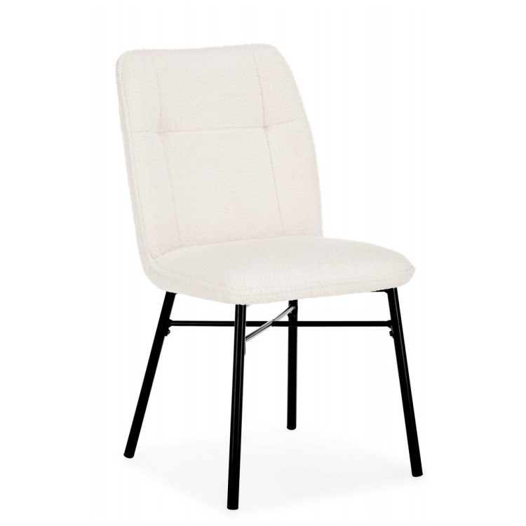 Стулья на металлокаркасе Denis beige / black