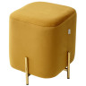 Пуфы Пуф для гостиной ARES BLUVEL-68 YELLOW / GOLD М-City